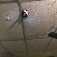 Ein Loch in der Deckeplatte Ein Loch in der Deckeplatte