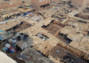 Das Müllviertel von oben Müllviertel von oben