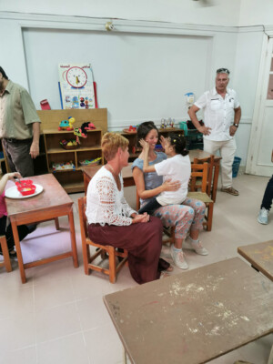 Kinderliebe pur! Begegnung